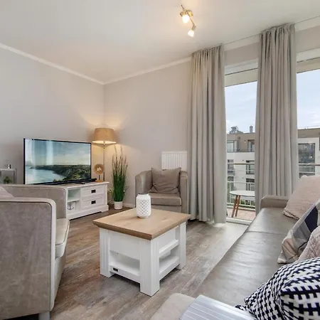 Apartment Strandnahe Mit Balkon, Residenz Bel Vital 29, Binz