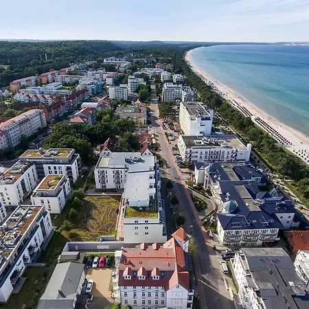 Apartment Strandnahe Mit Balkon, Residenz Bel Vital 29, Binz