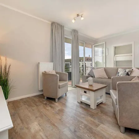 Apartment Strandnahe Mit Balkon, Residenz Bel Vital 29, Binz