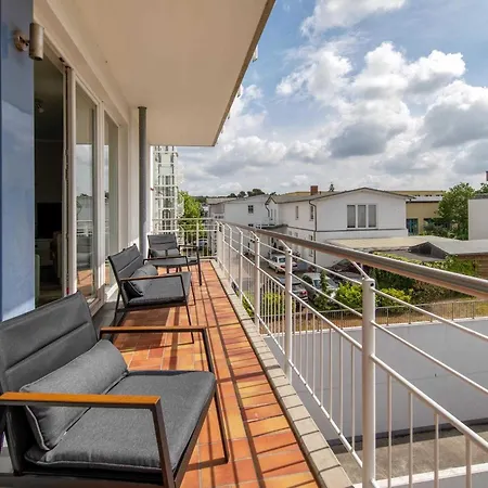 Apartment Strandnahe Mit Balkon, Residenz Bel Vital 29, Binz
